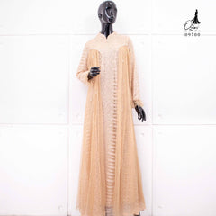 GAMIS OZIAS BROKAT PREMIUM 09700 LD 105 I Gamis Lebaran Dewasa I Gamis Pesta Cantik Muslim