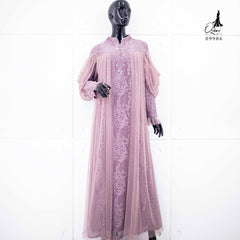 GAMIS OZIAS BROKAT HARUKA 09986 LD 105 I Gamis Kondangan Wanita Muslim Nyaman