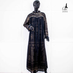 GAMIS OZIAS BROKAT BLOSSOM 09993 LD 105 I Gamis Kondangan Cantik I Gamis Wisuda Remaja Panjang Santai