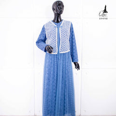 GAMIS OZIAS BROKAT FIMELA 09998 I Gamis Kondangan Pesta I Gamis Wisuda Cantik