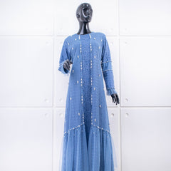 GAMIS OZIAS BROKAT 09466 LD 105 & 09858 LD 120 I Gamis Idul fitri I Gamis Wanita cantik  Muslim Nyaman
