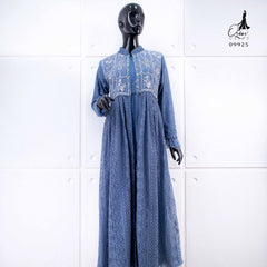 Ozias - Gamis Brokat Import 09925 Ld 105 I Gamis Kondangan Wanita I Gamis Cantik Wanita