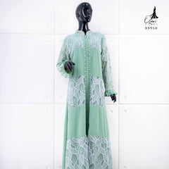 GAMIS OZIAS CERUTY PREMIUM 03950 LD 105 I Gamis Mewah Kondangan I Fashion Muslimah Dewasa l Busui Friendly Panjang Nyaman Santai