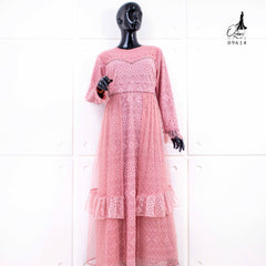 GAMIS OZIAS TILE DOT 09614 LD 105 I Gamis Simpel Kondangan I Pesta Muslimah Nyaman Santai