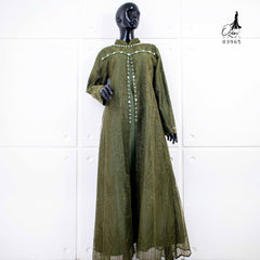 GAMIS OZIAS TILE 03965 LD 105 l Gamis Lebaran Mewah l Fashion Syari Kondangan
