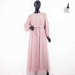 GAMIS OZIAS TILE POLOS 09988 LD 105 I Gamis Kondangan Wanita I Gamis Fashion Muslimah Panjang Santai