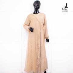 GAMIS OZIAS BROKAT 09995 LD 105 I Gamis Kondangan Remaja I Gamis Pesta Remaja Muslim Nyaman
