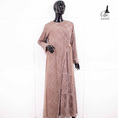 GAMIS OZIAS BROKAT 09995 LD 105 I Gamis Kondangan Remaja I Gamis Pesta Remaja Muslim Nyaman