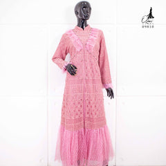 GAMIS OZIAS BROKAT BALIYA 09810 LD 105 I Gamis Pesta Kondangan I Gamis Wanita Muslimah Nyaman Santai