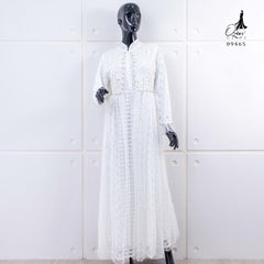 GAMIS OZIAS BROKAT FIMELA 09465 LD 80 95 105 120 I Gamis Fashion Muslimah Anak I Gamis Lebaran Busui Friendly 2XL