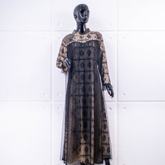 GAMIS OZIKO BROKAT ALICE 09914 LD 105 & LD 120 I Gamis Wisuda Premium I Gamis Pesta Wanita Panjang Nyaman 2XL