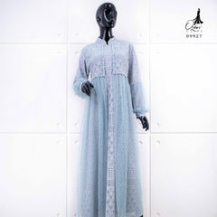 GAMIS OZIAS BROKAT BALIYA 09927 LD 105CM I Gamis Busui Friendly l Fashion Muslimah Panjang Santai