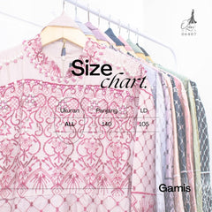 GAMIS OZIAS TILE FLORA 06407 LD 105 I Gaun Simpel Wisuda I Gamis Lebaran Muslim Nyaman