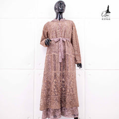 GAMIS OZIAS TILE CHANTILY 03966 LD 105 I Gamis Fashion Musimah I Gamis Kondangan Cantik Muslim Nyaman