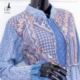 GAMIS OZIAS BRUKAT 09931 LD 105 & LD 120 I Gamis Wanita Syar'i Kondangan l Busana Muslimah l Busui Friendly Santai Panjang 2XL