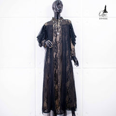 GAMIS OZIAS BROKAT HARUKA 09986 LD 105 I Gamis Kondangan Wanita Muslim Nyaman