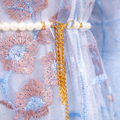 BELT OZIAS MUTIARA I Ikat Pinggang Wanita I Aksesoris Cantik I Aksesoris Gamis Elegan