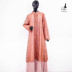 GAMIS OZIAS TILE ROMPI 07013 LD 105 I Gamis Kondangan Cantik I Gamis Fashion Lamaran Nyaman Panjang