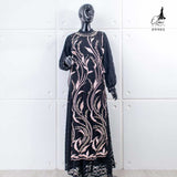 GAMIS OZIAS TILE 09905 LD 105 I Gamis Pesta Premium I Fashion Muslimah Nyaman Panjang