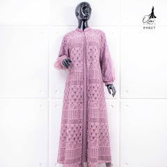 GAMIS OZIAS BROKAT BALIYA 09827 LD 105 I Gamis Pesta kondangan I Hijab Fashion Nyaman Panjang