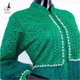 GAMIS OZIAS BROKAT PREMIUM 09798 LD 105 I Gamis Fashion Muslimah I Gamis Busui Friendly Nyaman Panjang