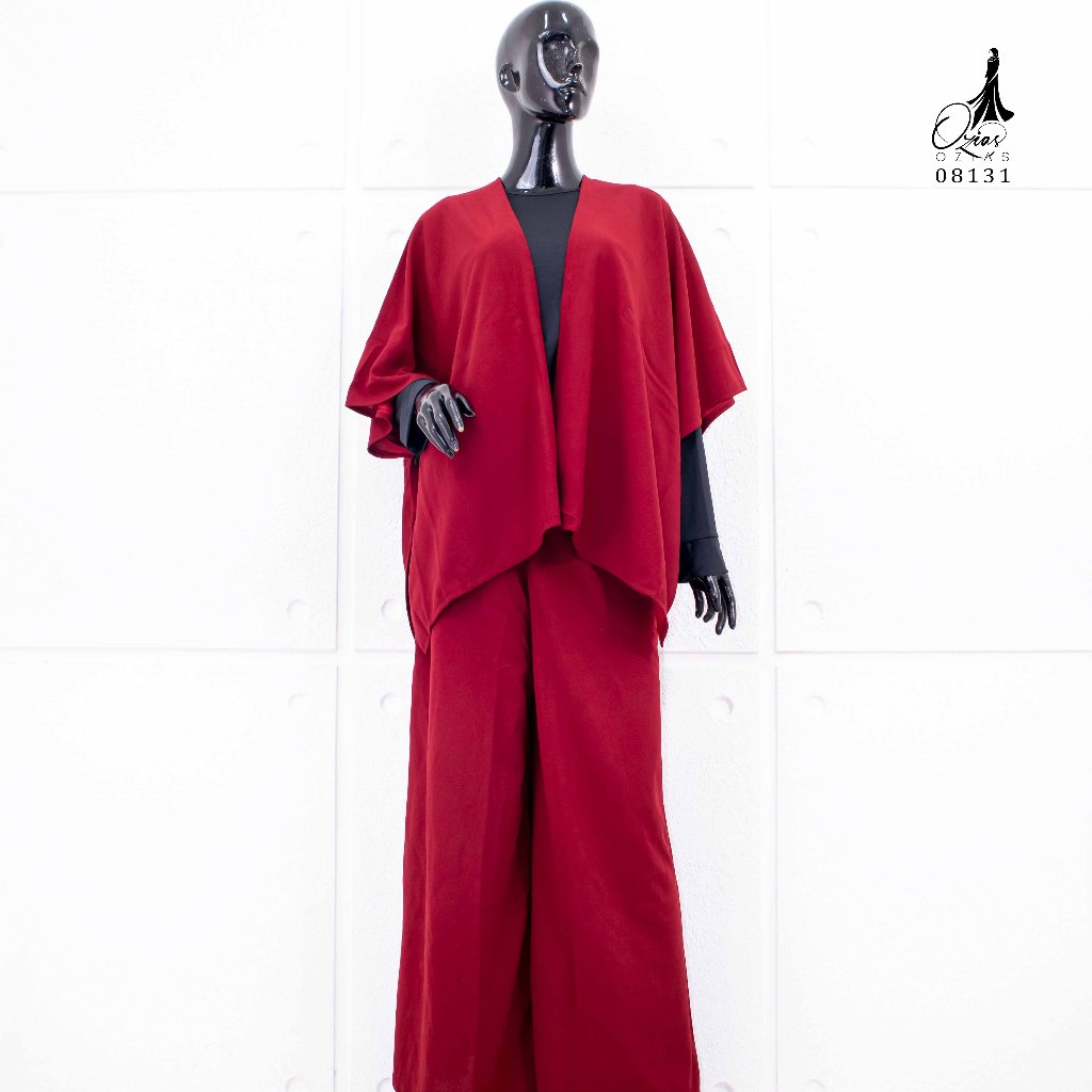ONE SET OZIAS PREMIUM 08131 I Oneset Muslimah Remaja I Fashion Kondangan Cantik Wanita Panjang