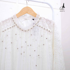 GAMIS OZIAS BROKAT PREMIUM 09971 LD 105 I Gamis Pesta Wanita I Gamis Wisuda Cantik   Muslim Nyaman