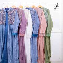 GAMIS OZIAS BROKAT PREMIUM 09984 LD 105 I Gamis Kondangan Cantik I Fashion Remaja Wisuda Muslim Nyaman