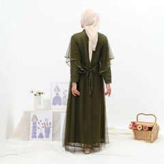 GAMIS OZIAS BROKAT 09938 LD 105 I Gamis Pesta Remaja I Fashion Muslimah Dewasa