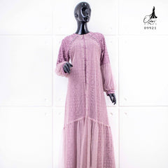GAMIS OZIAS BROKAT FIMELA 09921 LD 105 & LD 120 I Gamis Mewah Pesta I Fashion Muslim Busui Friendly Fit Motif Nyaman Wanita Dress Panjang Santai Garis
