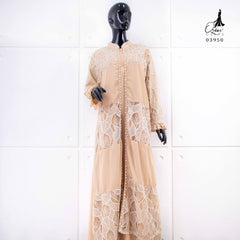 GAMIS OZIAS CERUTY PREMIUM 03950 LD 105 I Gamis Mewah Kondangan I Fashion Muslimah Dewasa l Busui Friendly Panjang Nyaman Santai