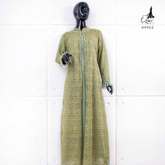 GAMIS OZIAS BROKAT IMPORT PREMIUM 09922 LD 105 I Gamis Kondangan Simpel I Gamis Wisuda Wanita Panjang