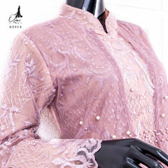 GAMIS OZIAS TILE ROSE 03914 LD 105 I Gamis Wanita Muslimah I Gamis Busui Friendly Mewah
