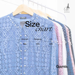 GAMIS OZIAS BROKAT FIMELA 09944 LD 105 I Gamis Wanita Cantik I Gamis Pesta Kondangan