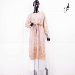 GAMIS OZIAS TILE BALQIS 03991 LD 105 I Gamis Fashion Muslimah I Gamis Rompi Mewah Nyaman Panjang