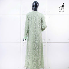GAMIS OZIKO BROKAT IORA CEILO 09916 LD 105CM I Gamis Mewah Kondangan I Gamis Busui Friendly Muslim Nyaman
