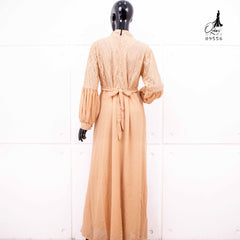 GAMIS OZIAS SIFON CERUTY 09556 LD 105 I Gamis Kondangan Simpel I Fashion Muslimah Cantik Nyaman Panjang