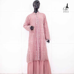 GAMIS OZIAS TILE 07014 LD 105 I Gamis Kondangan Wanita I Gamis Lamaran Cantik Nyaman Muslim