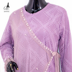 GAMIS OZIAS BROKAT 09995 LD 105 I Gamis Kondangan Remaja I Gamis Pesta Remaja Muslim Nyaman