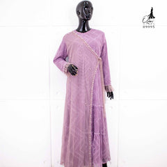 GAMIS OZIAS BROKAT 09995 LD 105 I Gamis Kondangan Remaja I Gamis Pesta Remaja Muslim Nyaman