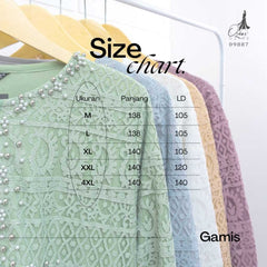 GAMIS OZIAS BROKAT KAGURA 09887 LD 105 I Gamis Remaja simpel I Gamis Elegant Busui Friendly Muslim Nyaman