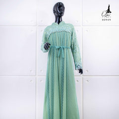 GAMIS OZIAS TILE PREMIUM IMPORT 03949 LD 105 I Gamis Wisuda Mewah Elegant Muslim Nyaman