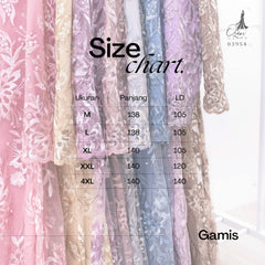 GAMIS OZIAS TILE BORDIR TWOTONE 03954 LD 105 I Gamis Pesta Mewah I Fashion Muslimah Dewasa Nyaman Fit
