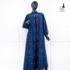 GAMIS OZIAS BROKAT KAGURA 09856 LD 105 & 120 I Gamis Kondangan Cantik I Gamis Pesta Nyaman Panjang Muslim Santai