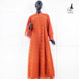 GAMIS OZIAS BROKAT FIMELA 09846 LD 105CM I Gamis Wisuda Muslimah I Dress Home Panjang Santai Nyaman Wanita