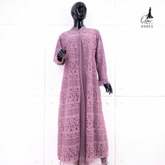 GAMIS OZIAS BROKAT KAGURA JUMBO 09853 LD 105 & LD 120 I Gamis Pengajian Simple I Fashion Muslimah Nyaman Panjang 2XL