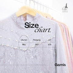 GAMIS OZIAS TILE LILY 03912 LD 105 I Gamis Mewah Kondangan I Fashion Muslimah  Motif Nyaman