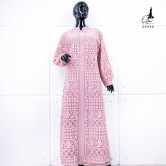 GAMIS OZIAS BROKAT FIMELA 09944 LD 105 I Gamis Wanita Cantik I Gamis Pesta Kondangan