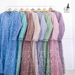 GAMIS OZIAS TILE CHANTILY 03966 LD 105 I Gamis Fashion Musimah I Gamis Kondangan Cantik Muslim Nyaman