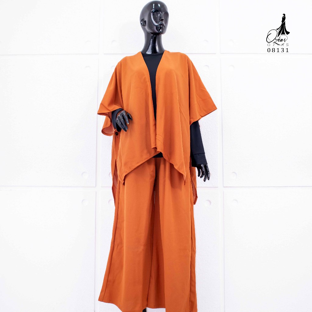 ONE SET OZIAS PREMIUM 08131 I Oneset Muslimah Remaja I Fashion Kondangan Cantik Wanita Panjang